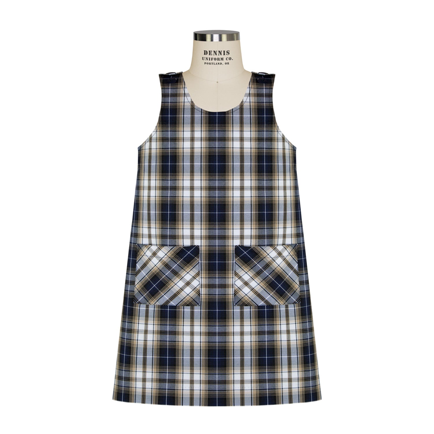 Alexander Plaid A Line Jumper Dennis Outlet Alexander Plaid A Line Jumper Dennis Outlet