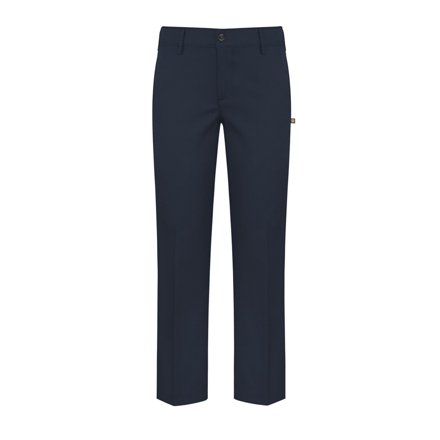 Irvington Boys/Mens Flat Front Stretch Dress Pants - Navy B6 Irvington Boys/Mens Flat Front Stretch Dress Pants - Navy B6