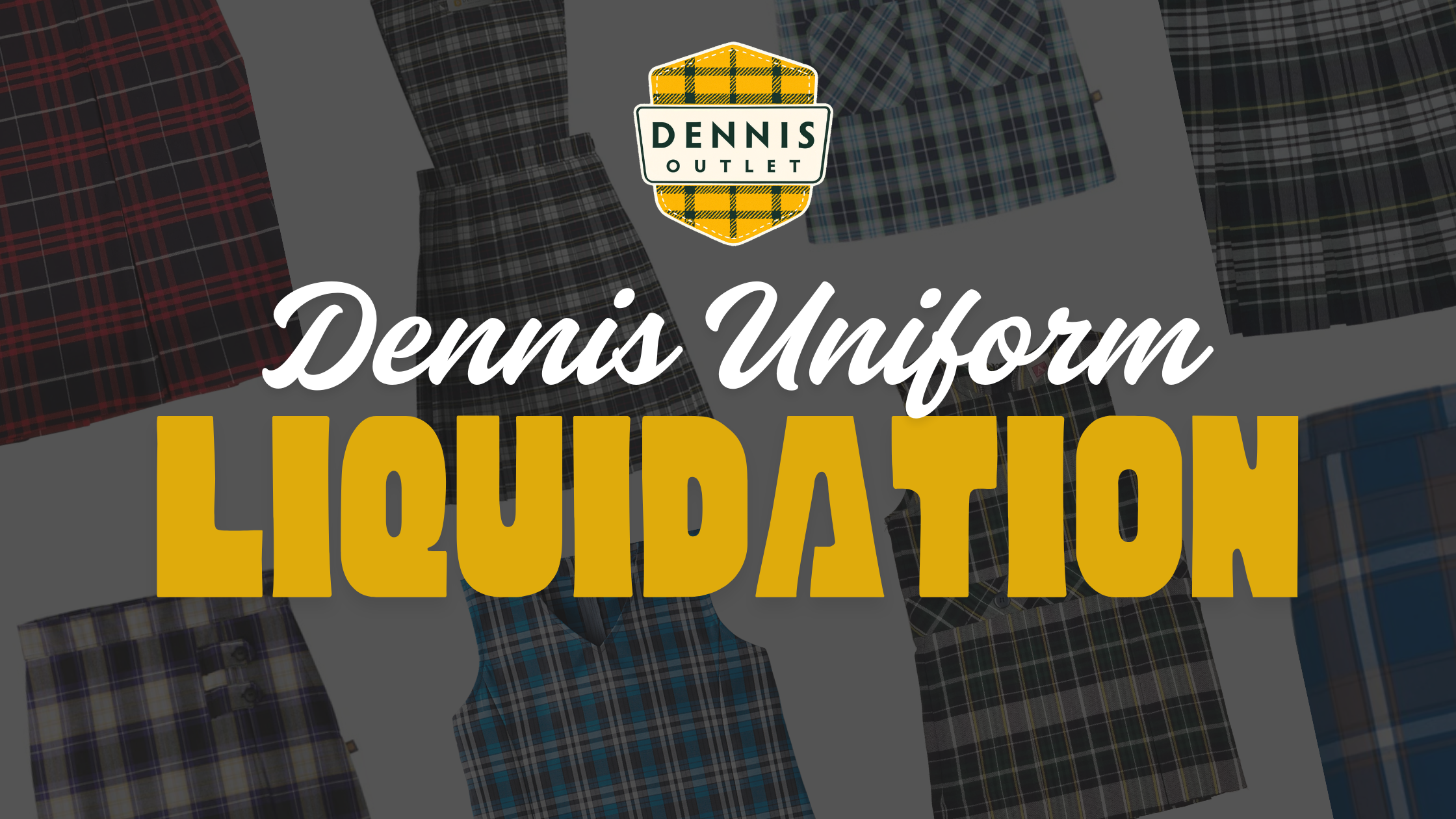 Dennis Uniform Liquidation Sale