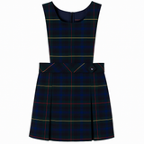 Wilson Plaid V Neck Princess Cut Jumper