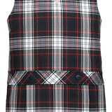 Lloyd Plaid V Neck Drop Waist Shift