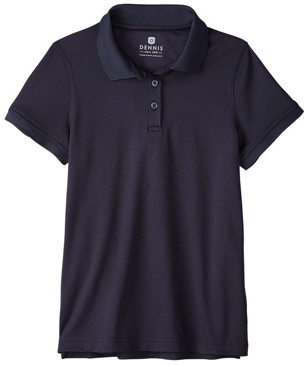 Rancho Solano Girls Pique Tech Polo SS