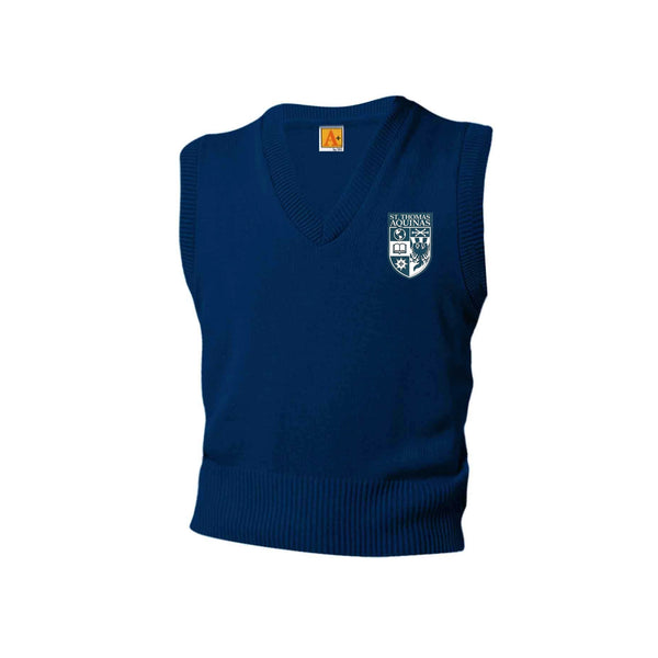 St. Thomas Aquinas Unisex V Neck Pullover Vest