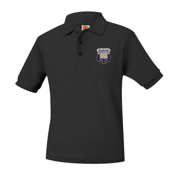 Scottsdale Prep Unisex Pique Short Sleeve Polo (9-12th)