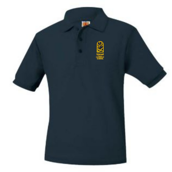 St. Gregory Unisex Pique Short Sleeve Polo