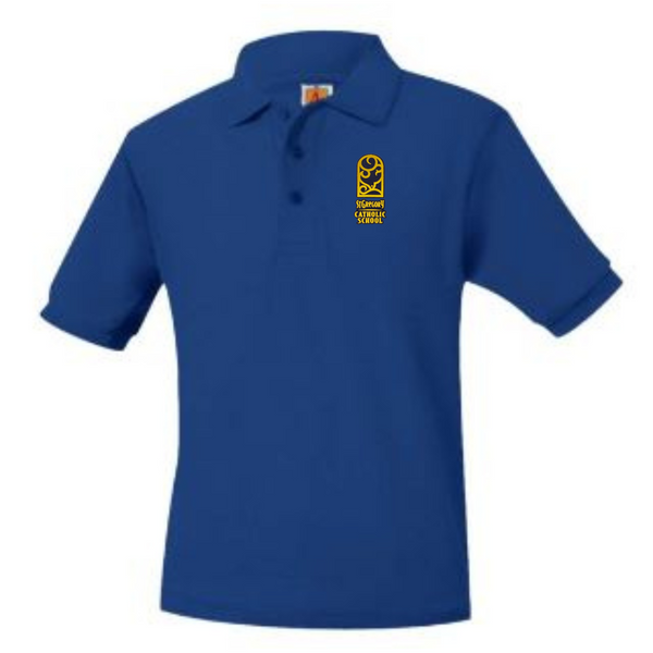 St. Gregory Unisex Pique Short Sleeve Polo