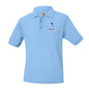 Christ Lutheran Unisex Pique Short Sleeve Polo