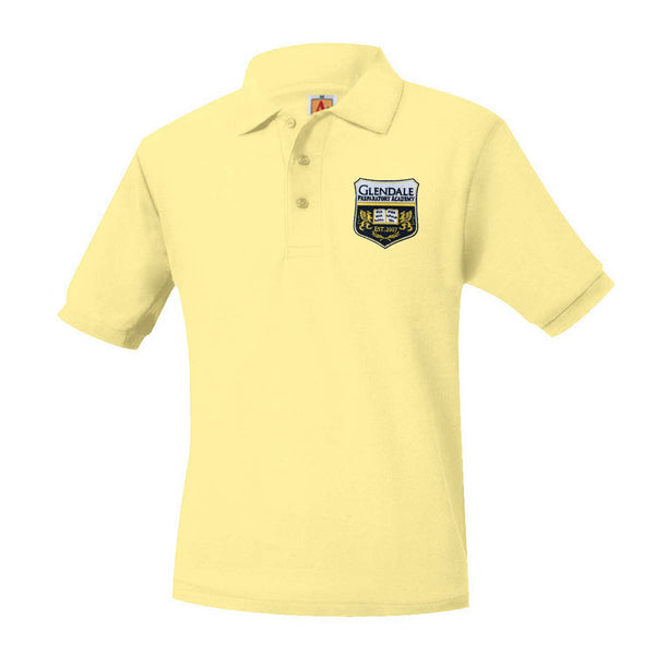 Glendale Prep Unisex Pique Short Sleeve Polo (9-12th Grade Only)