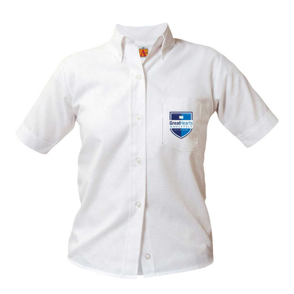 Roosevelt Prep Female Oxford Short Sleeve Blouse