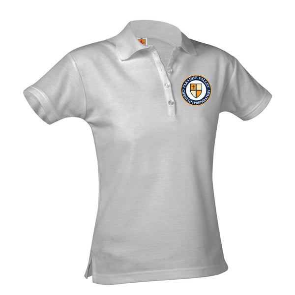 PVCP Female Short Sleeve Pique Polo