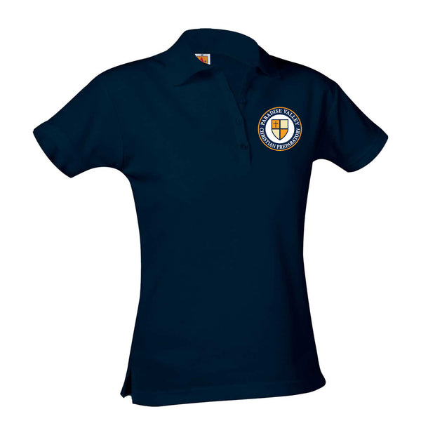 PVCP Female Short Sleeve Pique Polo