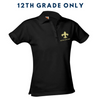 Notre Dame Female Short Sleeve Pique Polo