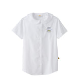 Annunciation Catholic Short Sleeve Peter Pan Collar Blouse