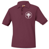 Blessed Sacrament Unisex Pique Short Sleeve Polo