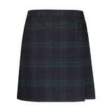 Blackwatch Plaid Double Tab Pleat Skort