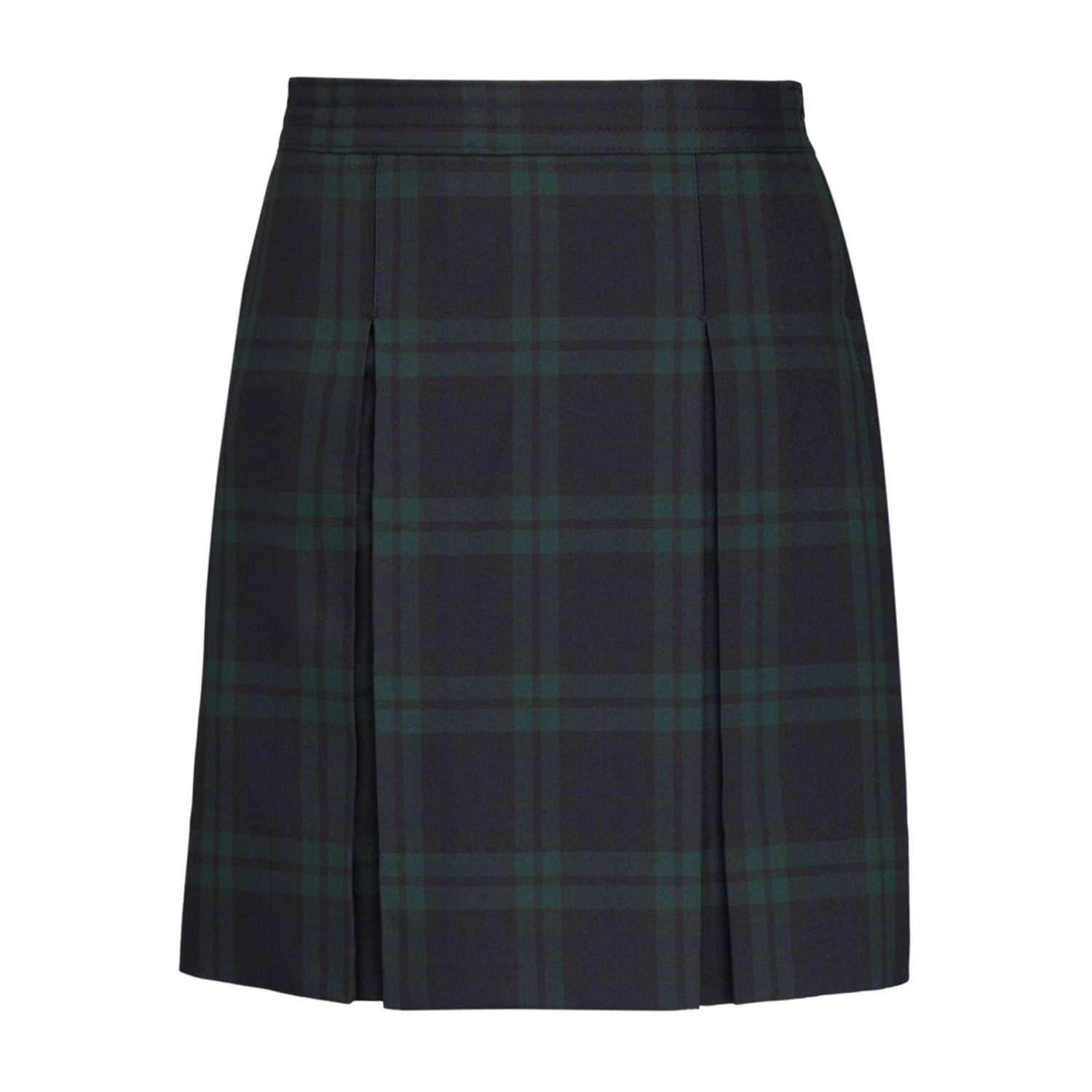 Blackwatch Plaid Stitched Down Kick Pleat Skirt – Dennis Outlet
