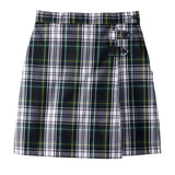 Carden Plaid Double Tab Pleat Skort