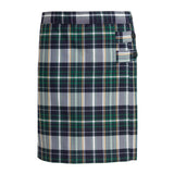 Christopher Plaid Double Tab Pleat Skort