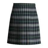 Christopher Plaid Stitched Down Knife Pleat Skirt