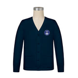 Christos Long Sleeve V-Neck Button Cardigan