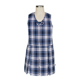 McCullum Plaid V-Neck Zip Front Shift