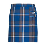 Grant Plaid Double Tab Pleat Skort
