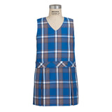 Grant Plaid V Neck Drop Waist Shift