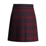 Hamilton Plaid Stitched Down Knife Pleat Skirt