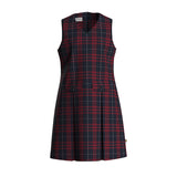 Hamilton Plaid V Neck Princess Cut Jumper