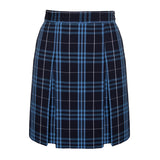 Lincoln Plaid Stitched Down Kick Pleat Skirt
