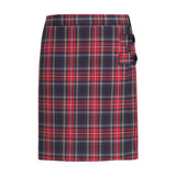 Macbeth Plaid Double Tab Pleat Skort
