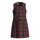Macbeth Plaid V Neck Princess Cut Jumper