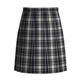 Marymount Plaid Stitched Down Box Pleat Skirt