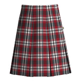 McDonald Plaid High Waist Box Pleat Skirt- SIZE 6 ONLY