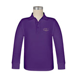 Mission Montessori Long Sleeve Pique Polo