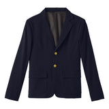 Navy Unisex 2 Button Smart Wear Washable Blazer