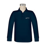 North Valley Christian Long Sleeve Pique Polo