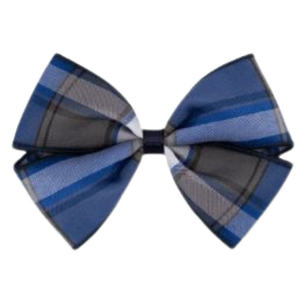 Plaid 73 Pinch Clip Bow