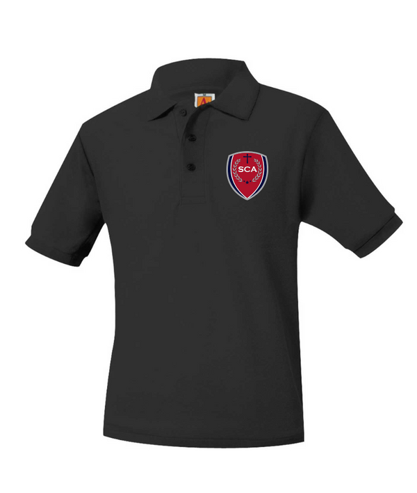 Scottsdale Christian Academy Unisex Pique Short Sleeve Polo