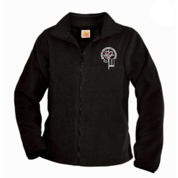 Sacred Heart Unisex Polar Fleece Full Zip Jacket (Grades K-8th)