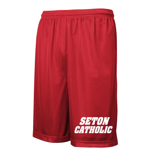 Seton Catholic Prep Mesh Gym Shorts