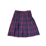 Hamilton Plaid Double Tab Pleat Skort