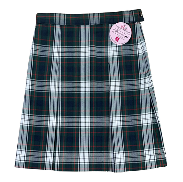 Scottsdale Prep Academy 2 Kick Pleat Plaid Skirt