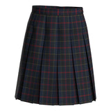 Wilson Plaid Stitched Down Box Pleat Skirt