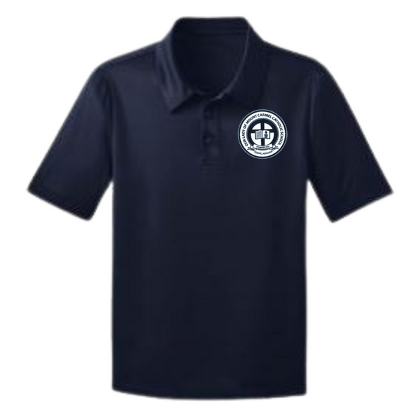 Our Lady of Mount Carmel Dri-Fit Short Sleeve Polo