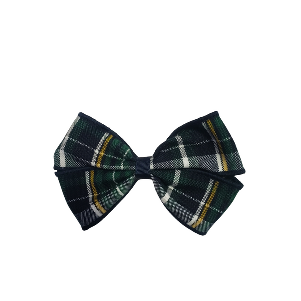 Pinch Clip Bow - Plaid 1B