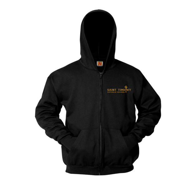 St. Timothy Unisex Full Zip Fleece Hoodie