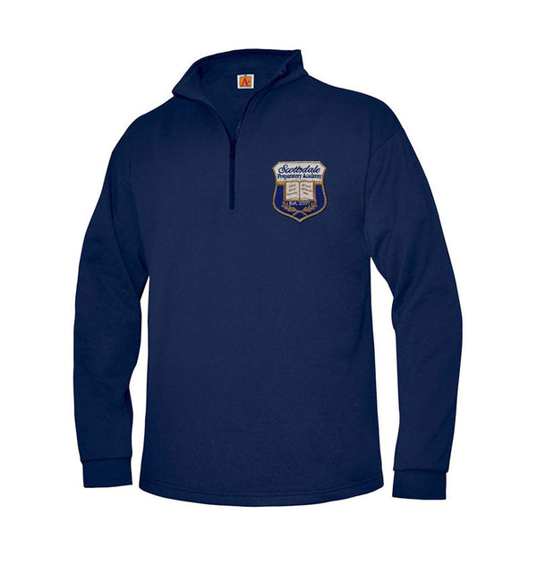 Scottsdale Prep Unisex Quarter Zip Fleece Pullover (6-8th)