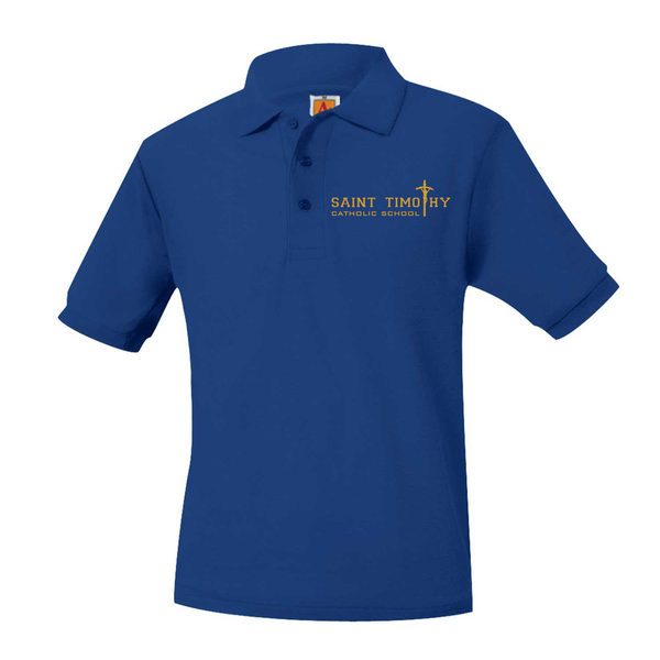 St. Timothy 3rd Grade Unisex Pique Short Sleeve Polo