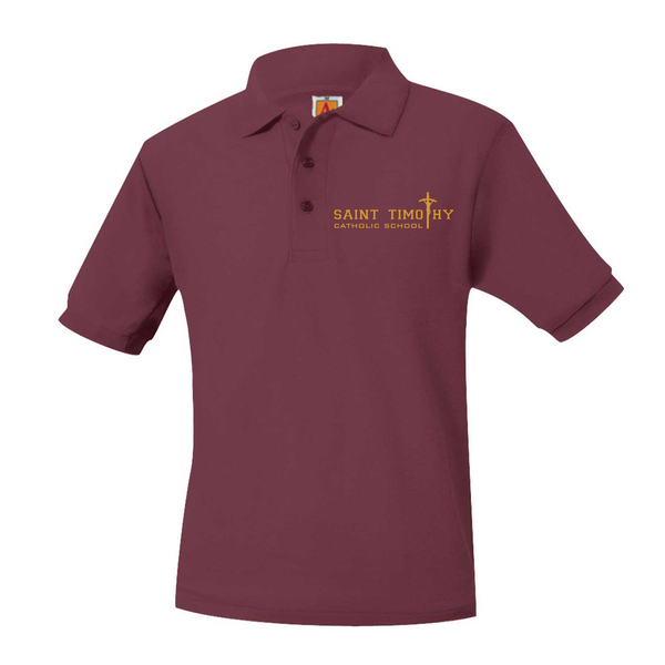 St. Timothy 4th Grade Unisex Pique Short Sleeve Polo